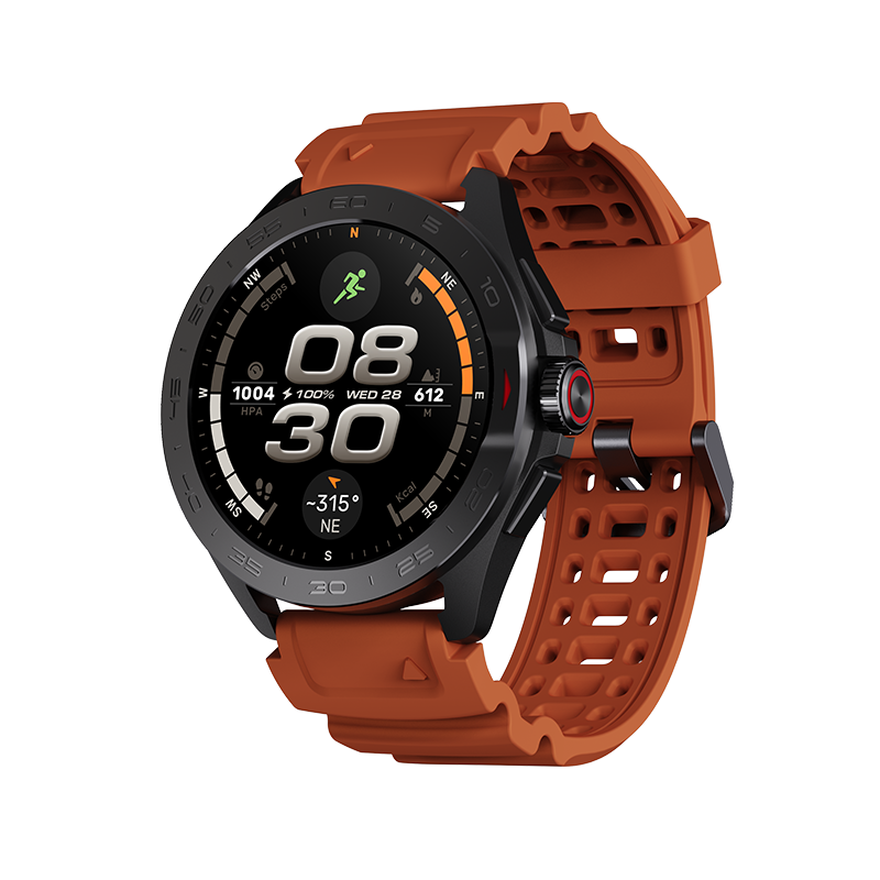 1.43 Inch AMOLED Smartwatch Fitness Tracker 5ATM Smart Watches Built in GPS With AI Voice Assistant and 520mAh and Local Music Play