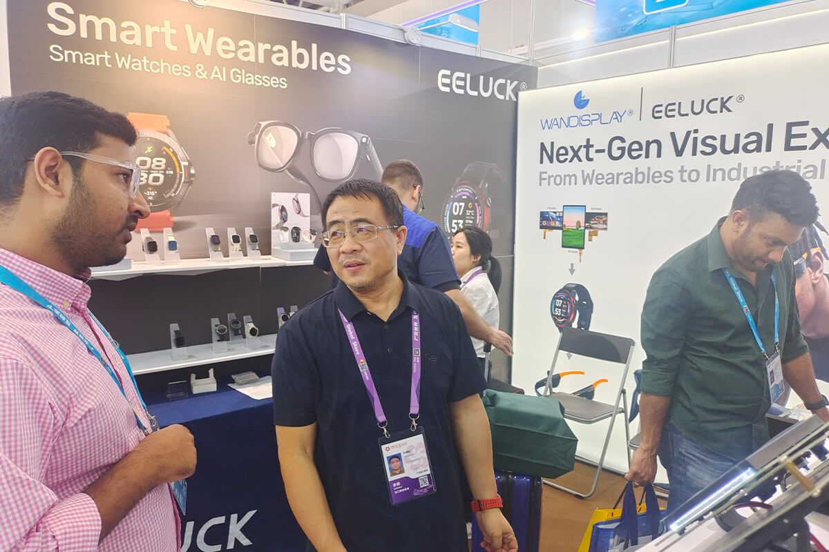EELUCK GPS Smart Watch participate the Canton Fair
