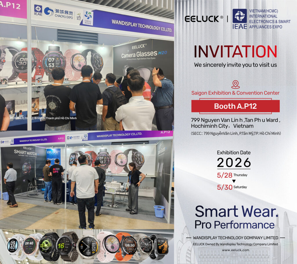 EELUCK Smartwatch Draws Unmissable Crowds at IEAE Vietnam 2026 – Day 1 & Day 2 Recap